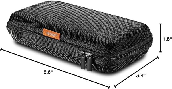 GLCON Portable Protection Hard EVA Case for External Battery,Cell Phone,GPS,Hard Drive,USB Charging Cable,Carrying Bag Mesh Inner Pocket,Zipper Enclosure,Universal Travel Pouch Bag - Image 9